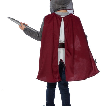 Riddardräkt Barn Kors 4 delar