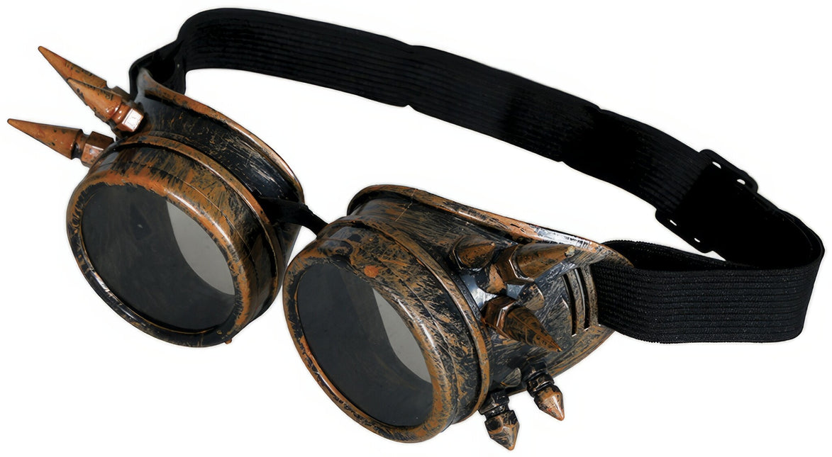 Steampunkglasögon Brun