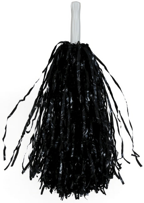 Svarta Pompoms 2st