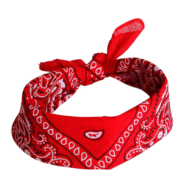 Röd bandana