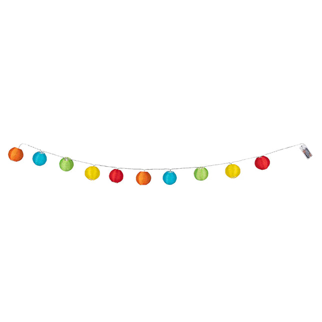 Ljusgirlang LED Regnbåge 1,85m