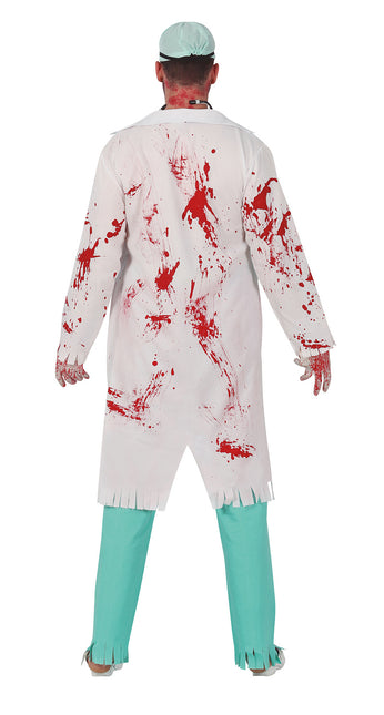 Doctor Zombie Halloween Kostym Herr