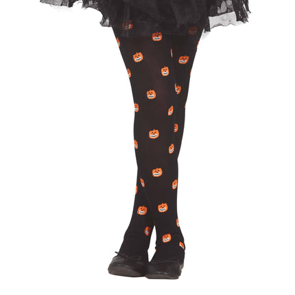 Halloween Legging Pumpa Flicka