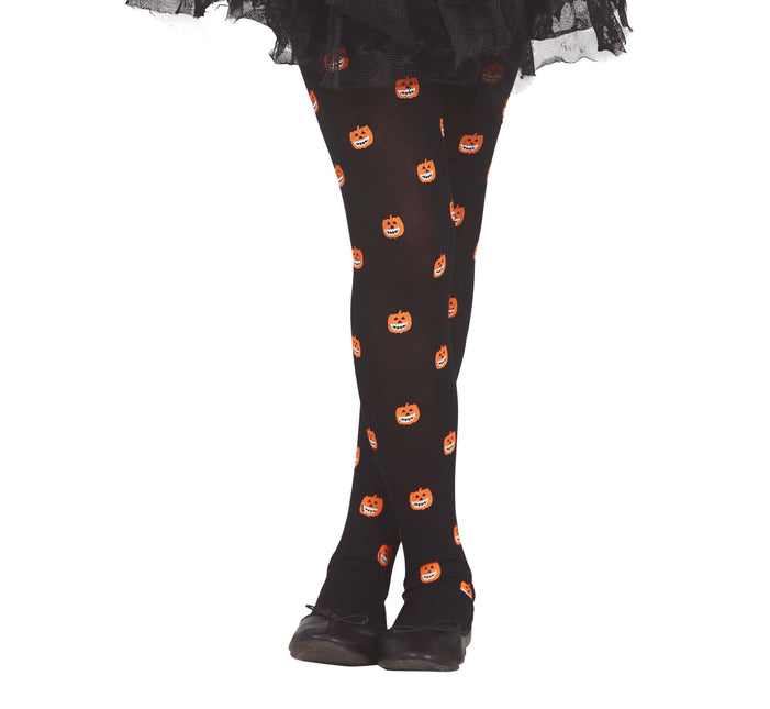 Halloween Legging Pumpa Flicka