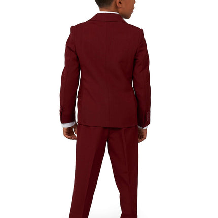 Bordeaux röd kostym pojke <tc>OppoSuits</tc>