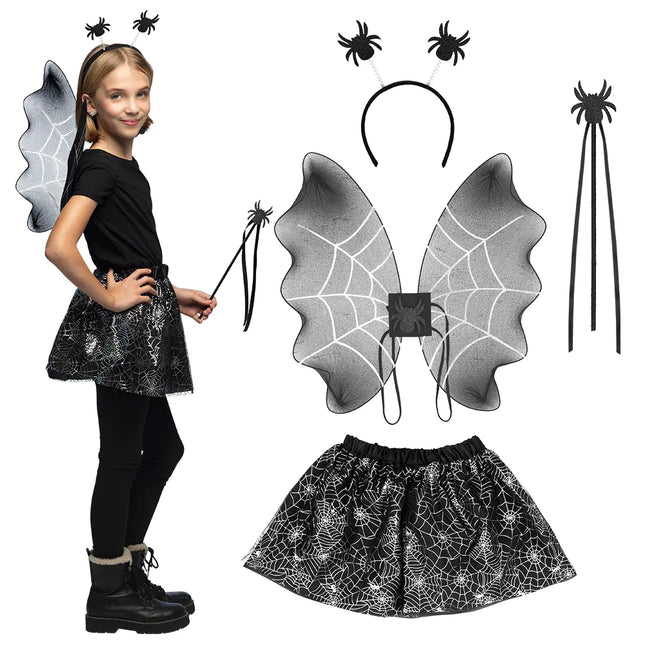 Halloween Accessoarer Set Flicka 4 delar