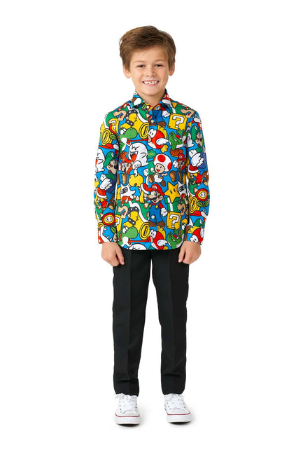 Super Mario skjorta pojke <tc>OppoSuits</tc>
