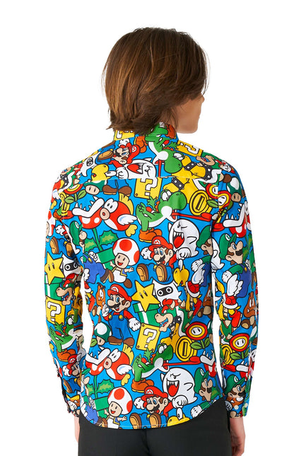 Super Mario tröja pojke tonåring <tc>OppoSuits</tc>
