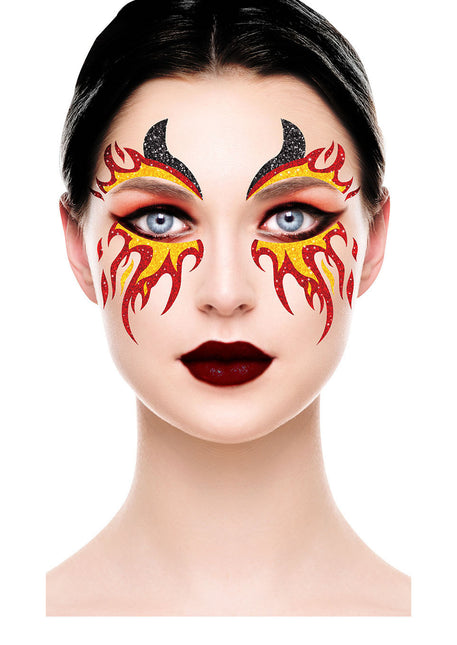 Face Stickers Eld Glitter 20cm