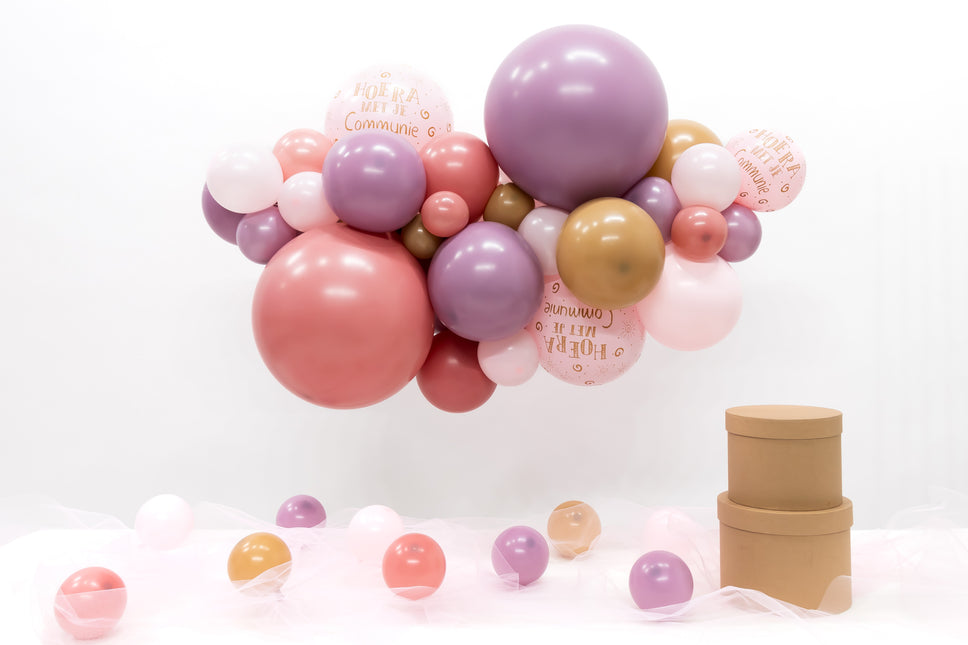 Ballonger DIY Ballongkit Ekologisk nattvard Rosa