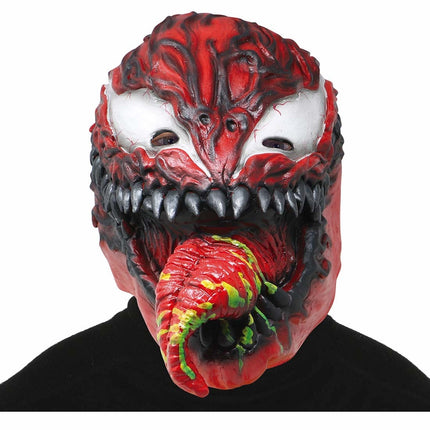 Röd Halloween-mask Monster