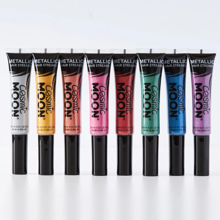 Cosmic Moon Metalliska hårstrån Grön 15ml