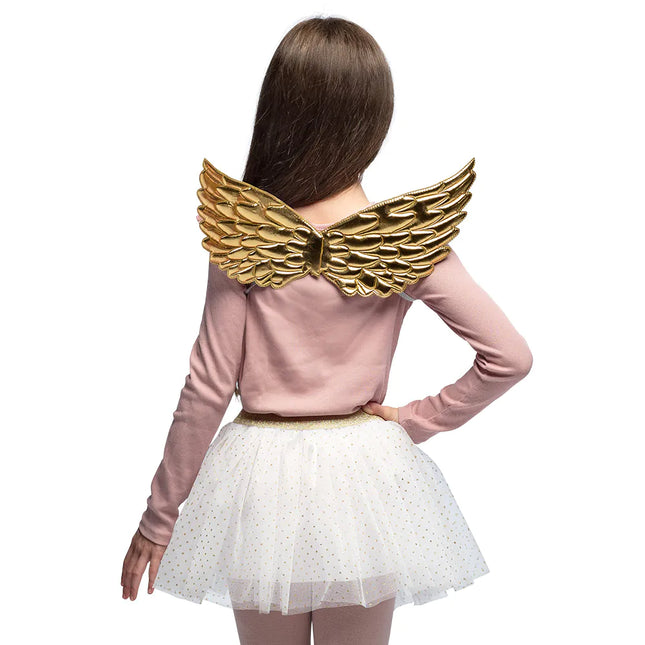 Ängel Accessoar Set Vitguld Flicka