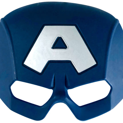 Blå Captain America-mask