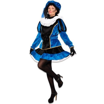 Pietenpak Klänning Sammet Blå