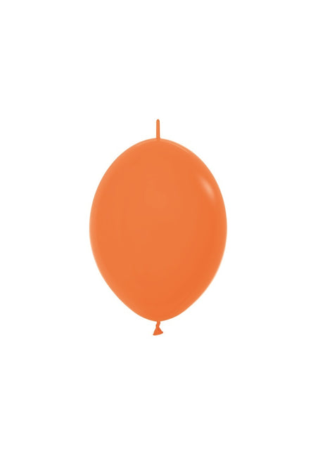 Ballonger Orange 15cm 50st