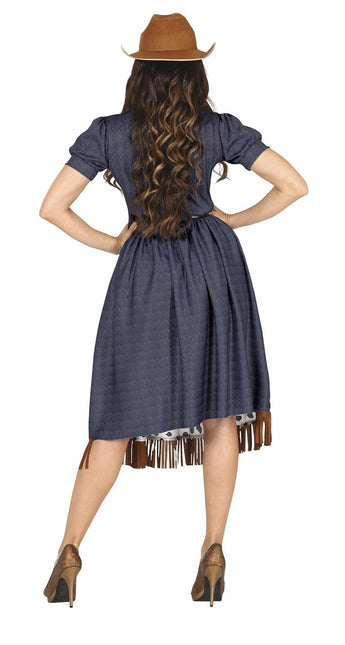 Cowgirl Kostym Dam 2 delar