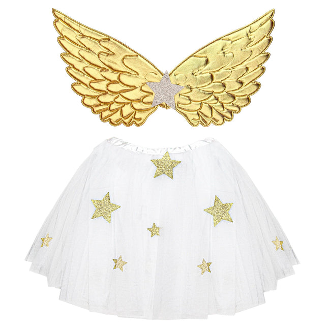 Ängel Dräktset Flicka 2 delar