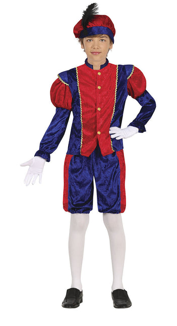 Pietenpak Kind Röd/Blå