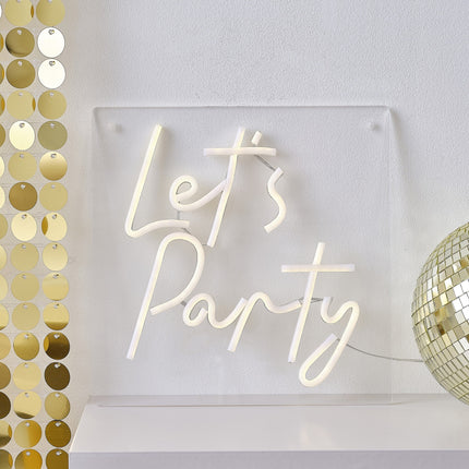 Party Led-lampa 29,5 cm