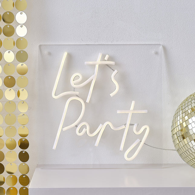 Party Led-lampa 29,5 cm