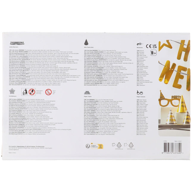 Nyårsfestpaket 28 delar