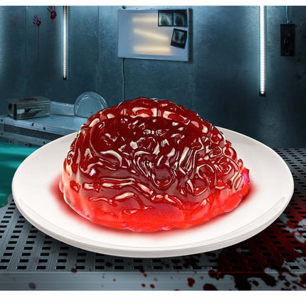 Halloweenform Hjärna för gelatin 22cm