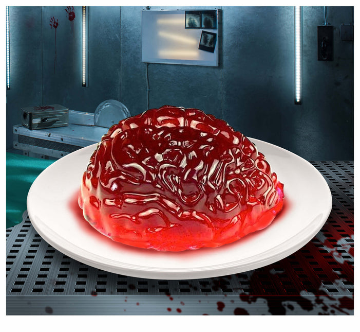 Halloweenform Hjärna för gelatin 22cm