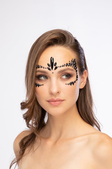 Moon Terror Halloween Ansiktssmycken Feisty Feline