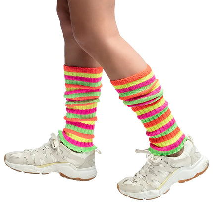 Färgade benvärmare Neon