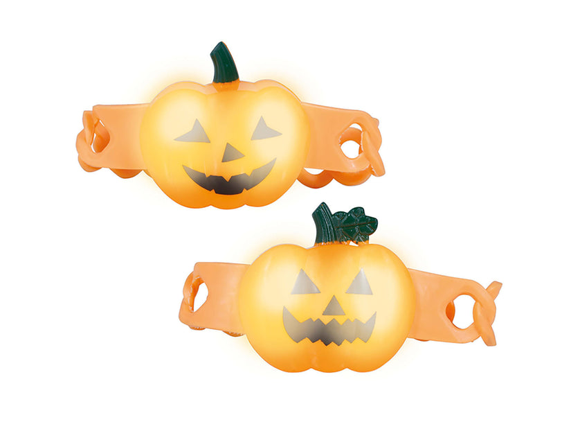 Halloween-armband Pumpa