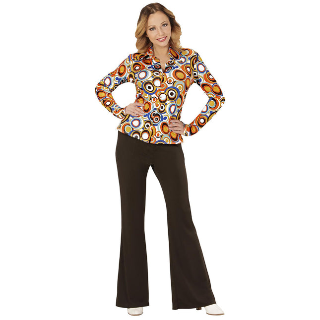 Disco 70S Blus Blå Orange Dam