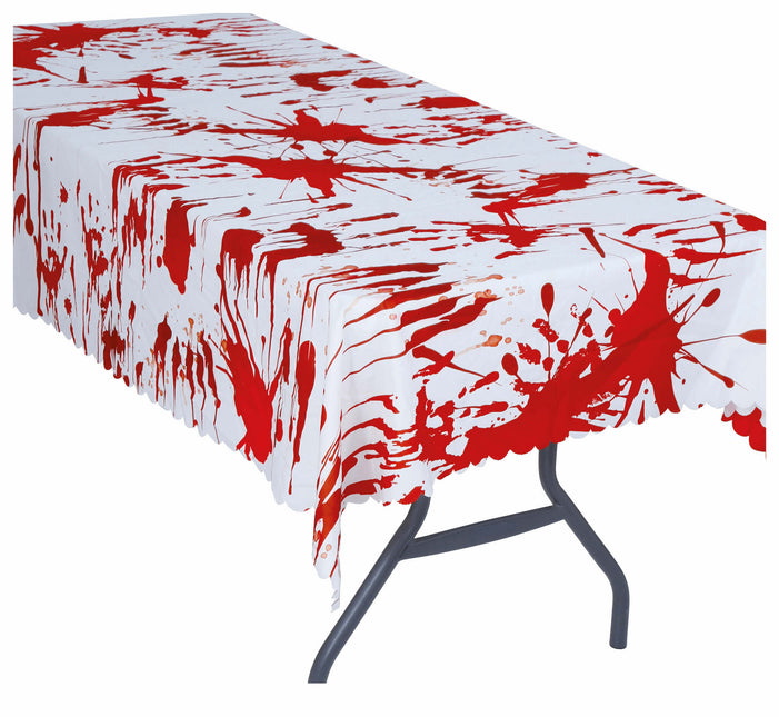 Halloween Bordsduk Blod 1,77m