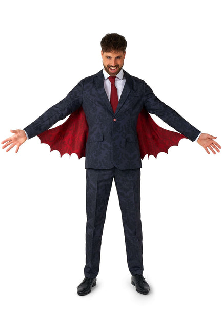 Victoriansk vampyr svart kostym män <tc>Suitmeister</tc>