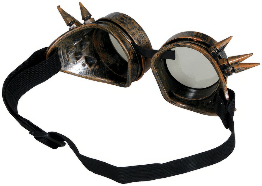 Steampunkglasögon Brun