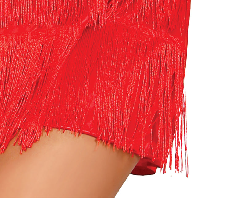 Charleston Klänning Röd Damer