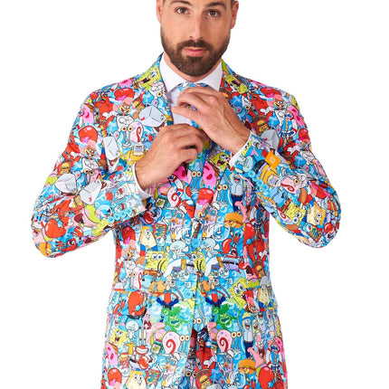 SpongeBob Frenzy Kostym Herr <tc>OppoSuits</tc>