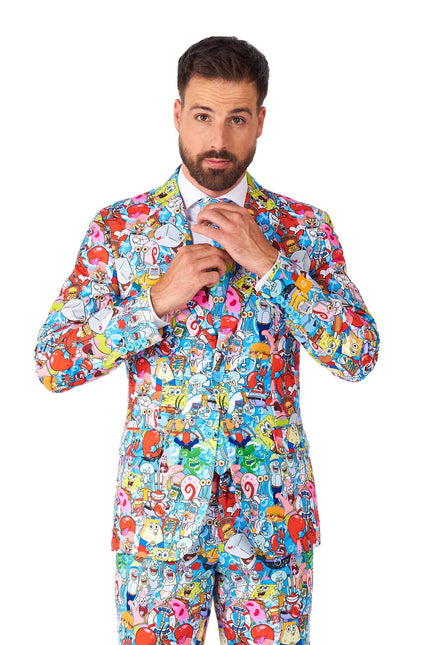 SpongeBob Frenzy Kostym Herr <tc>OppoSuits</tc>