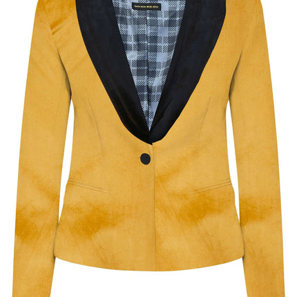 Blazer i guld sammet, dam <tc>OppoSuits</tc>