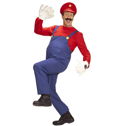 Super Mario Kostym Herr