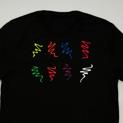 Moon Glow Neon UV-tygfärg 30ml Intensiv röd 30ml