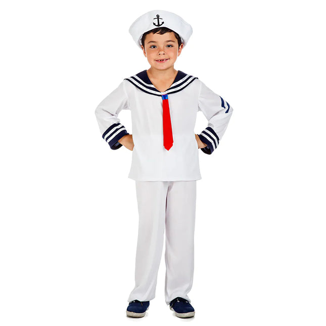 Sailor Suit White Boy