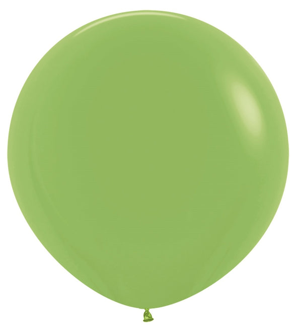 Ballonger Limegrön 91cm 10st