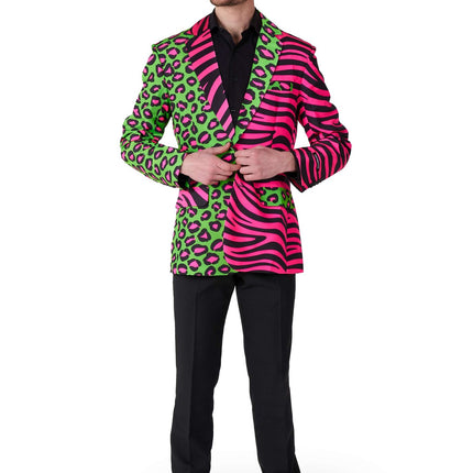 Panther Tiger Neon Blazer Herr <tc>Suitmeister</tc>