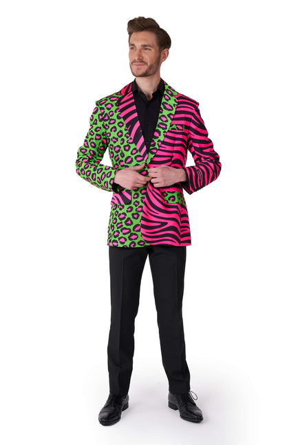 Panther Tiger Neon Blazer Herr <tc>Suitmeister</tc>