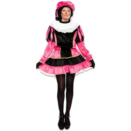 Pietenpak Klänning Sammet Rosa