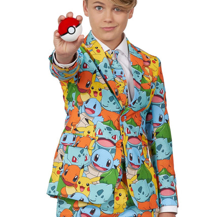 POKÉMON Dräkt Pojke Tonåring <tc>OppoSuits</tc>