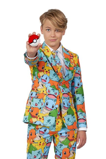 POKÉMON Dräkt Pojke Tonåring <tc>OppoSuits</tc>