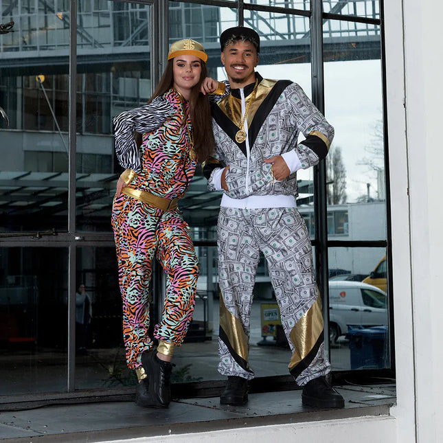 Färgad träningsoverall Faulty Ladies Animal Print