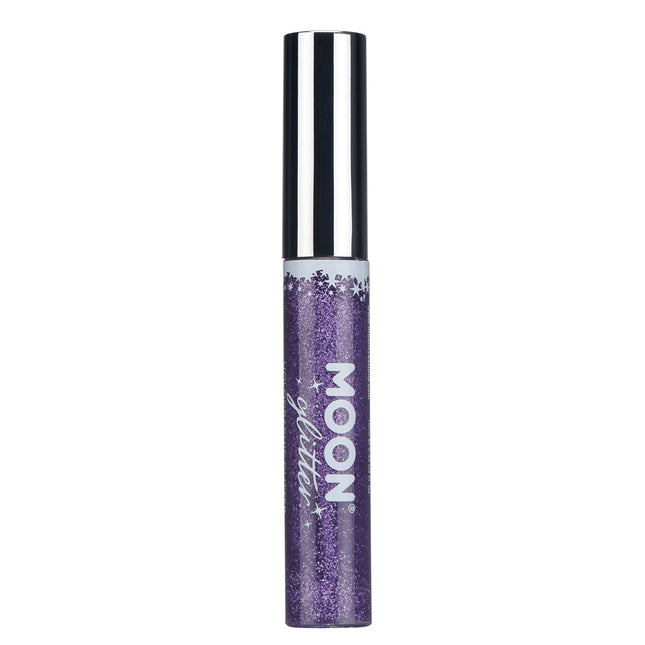 Moon Glitter Holografisk Glitter Eye Liner Lila 10ml